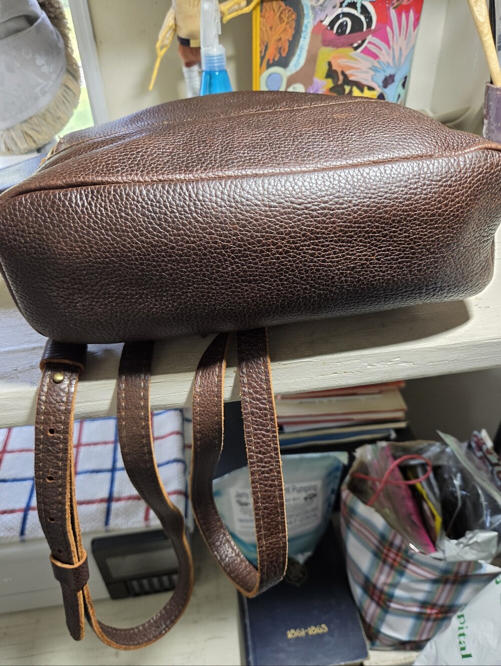 Portland Leather Rue Backpack and wallet - Picture 6 of 11